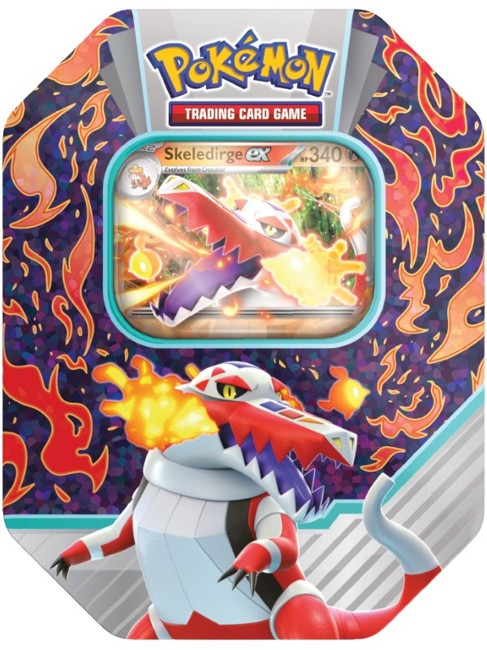 Pokemon - Paldea Partners EX Tin - Skeledirge (POK85297)