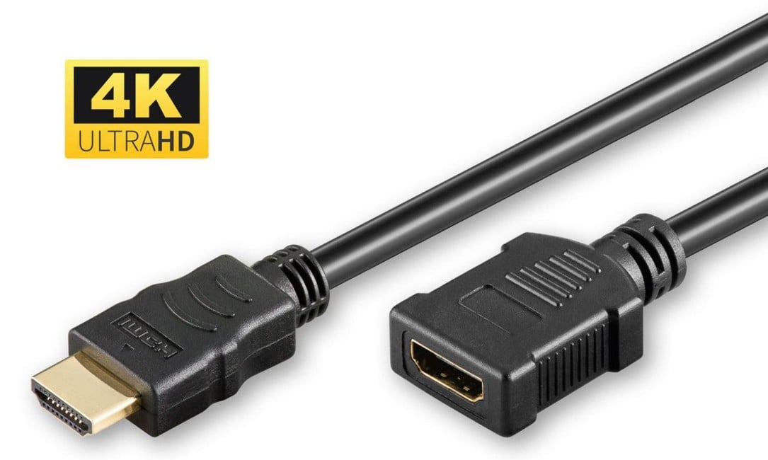 MicroConnect - HDMI 2.0 4K, 60Hz, 18Gb/s, black 1.5m