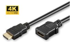 MicroConnect - HDMI 2.0 4K, 60Hz, 18Gb/s, black 1.5m