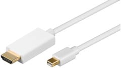 MicroConnect - Mini Displayport-HDMI, M/M, 5m, White