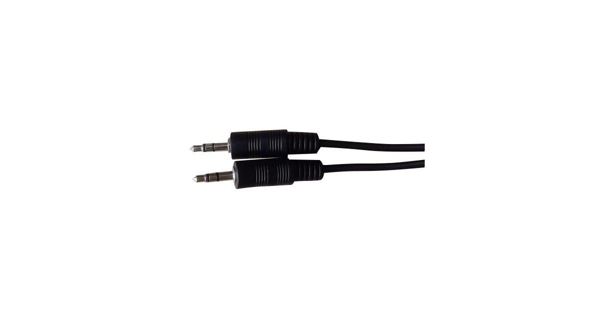 MicroConnect - 3.5mm (3-pin, stereo) Minijack slim Cable, 0.5 m