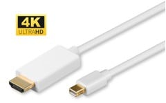 MicroConnect - Mini DisplayPort 1.2 - HDMI Cable, 4K 2m