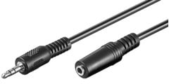 MicroConnect - 3.5mm Minijack Extension Cable, 1.5m