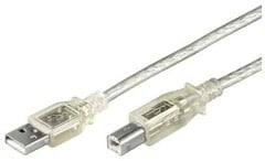 MicroConnect - USB2.0 A-B Cable, 1m