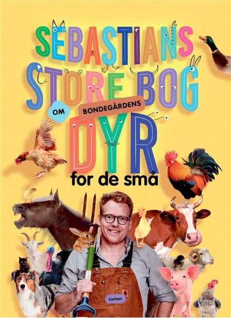 Sebastians store bog om bondegårdens dyr for de små