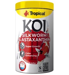 TROPICAL - New Koi Silkworm & Astaxanthin Pellet Size S 5L/1,5Kg - (157.2562)