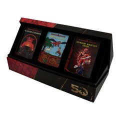 Dungeons & Dragons 50th Anniversary 1st Edition Book Cover Ingot Set