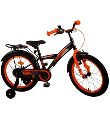 Volare - Children's Bicycle 18" - Thombike Black Orange (21798)