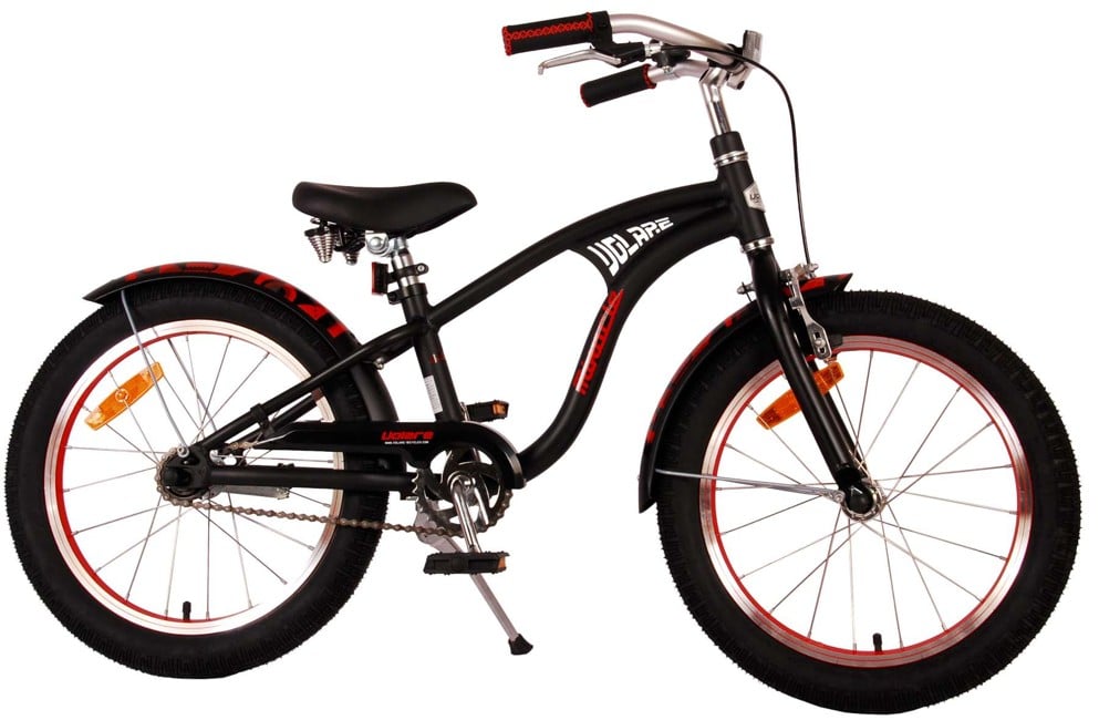 Volare - Children's Bicycle 18" - Miracle Cruiser Matt Black (21885)