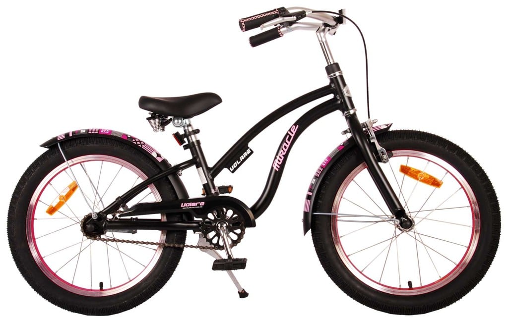 Volare - Children's Bicycle 18" - Miracle Cruiser Matt Black (21887)