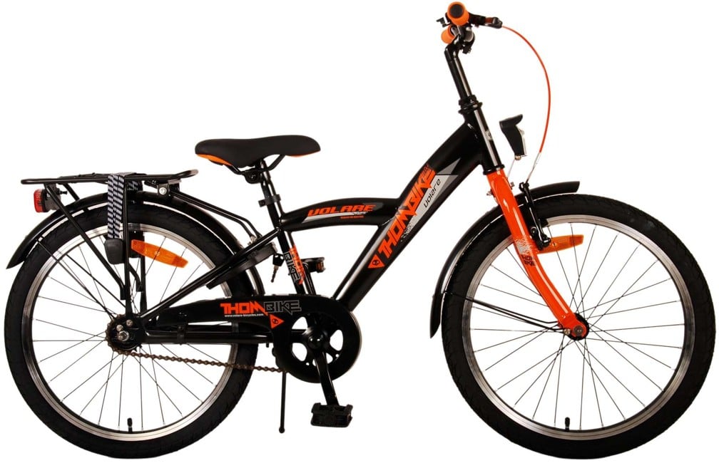 Volare - Children's Bicycle 20" - Thombike Black Orange (22108)