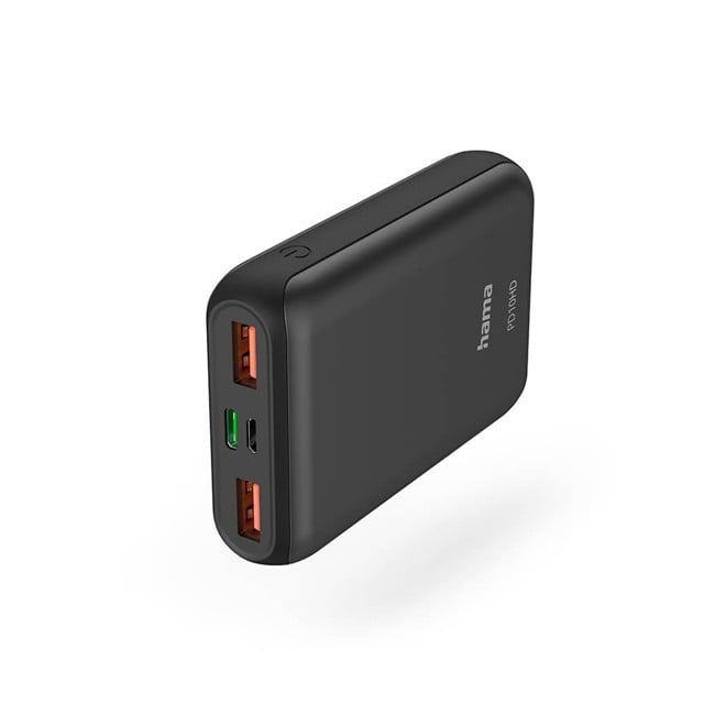 Hama - Powerbank PD 2 USB-A outputs, One USB-C output for fast charging