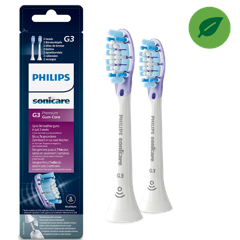 Philips - Sonicare G3 Premium Reservborsthuvuden 2-pack (HX9052/17)