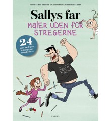 Sallys far maler uden for stregerne