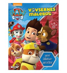 Carlsen - Coloring book with stickers - Paw Patrol