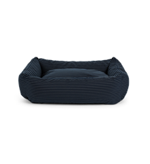 Fossflakes - PetBed Mini 50x45 Navy Pinstripe - (PET-BED-050-045-103)