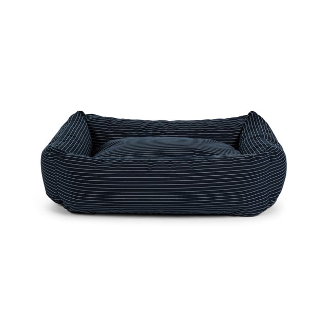 Fossflakes - PetBed Small 50x70 Navy Pinstripe - (PET-BED-050-070-103)