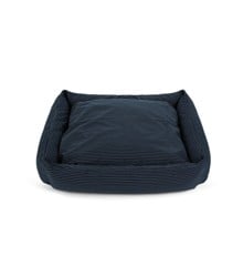 Fossflakes - PetBed Large 90x100 Navy Pinstripe - (PET-BED-090-100-103)