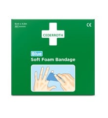 Cederroth - Soft Foam Bandage Blue 6cmx4.5m