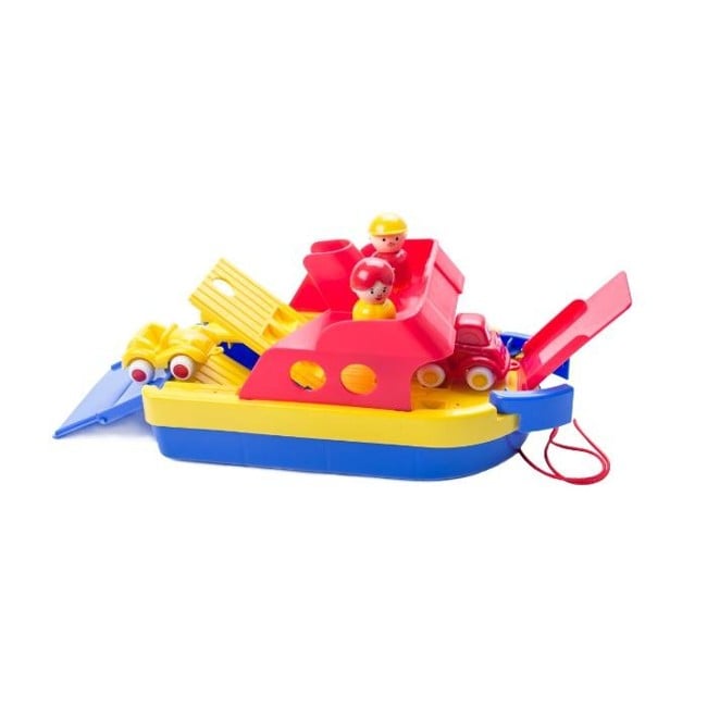 Viking Toys - Jumbo Ferry W/2 Cars + 2 Pers. (130022)