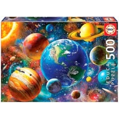 Educa - 500 pcs - Solarsystem Puzzle (018449)