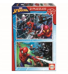 Educa - 2x100 brikker - Spider-Man puslespil