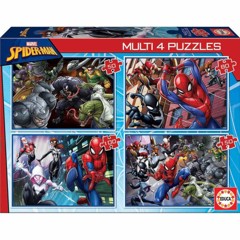 Educa - 50-80-100-150 brikker - Ultimate Spider-Man-puslespil