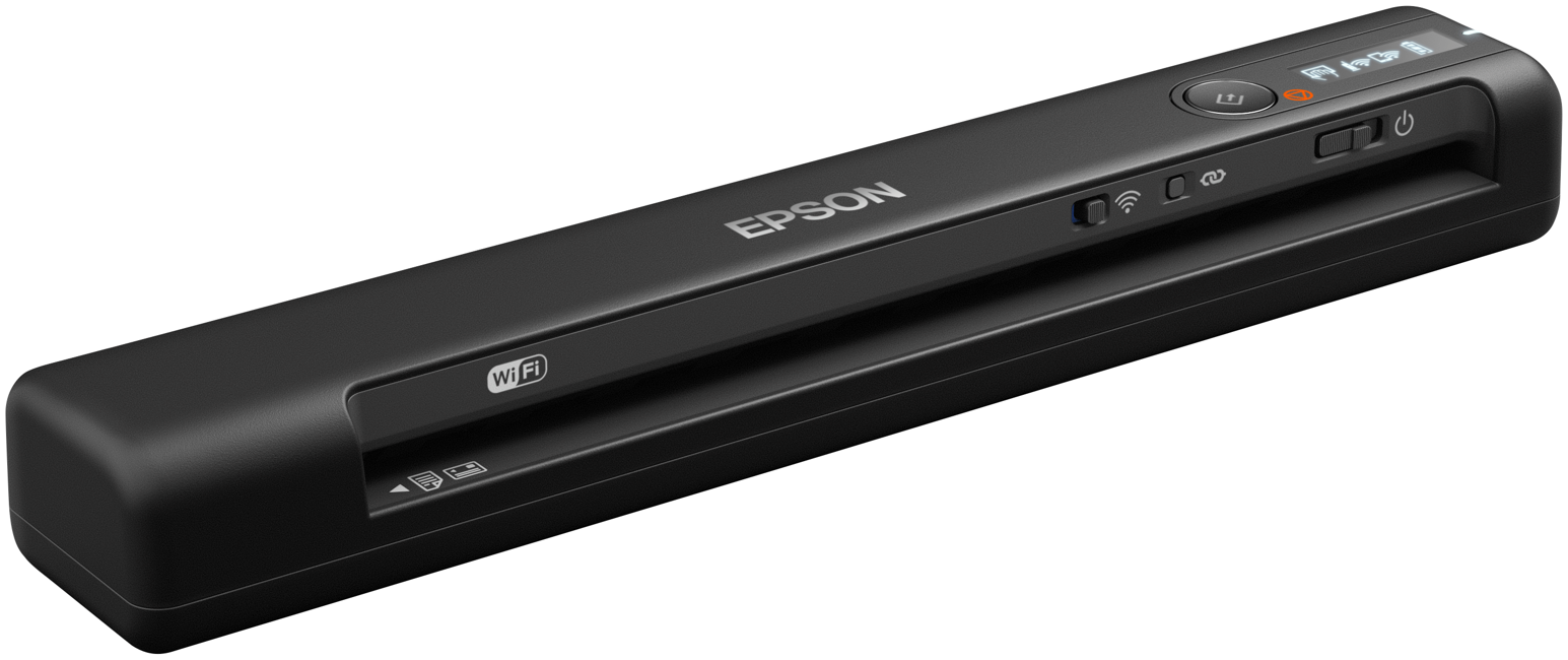 Epson - WorkForce ES-60W Wireless Mobile Scanner