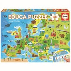 Educa - 150 pcs - Mapa Europe Puzzle (80-18607)