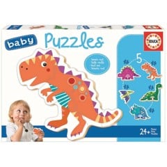 Educa - Baby Puzzles 5 pcs Dinosaurs (80-18873)