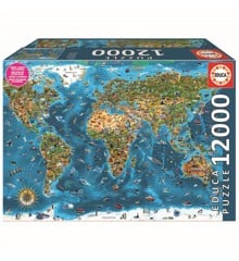 Educa - 12000 pcs - Wonders of the World puzzle (80-19057)