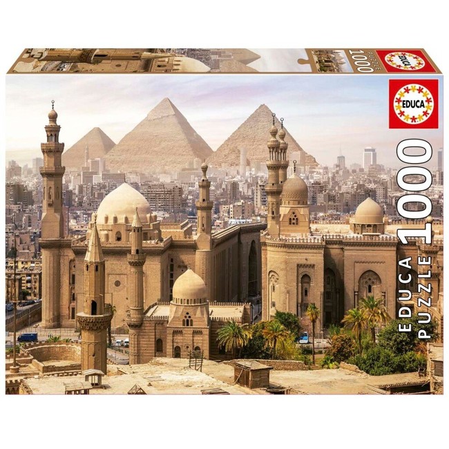 Educa - 1000 Brikker - Cairo Egypten Puslespil