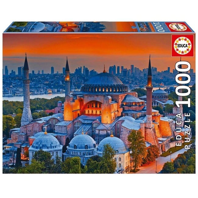 Educa - 1000 pcs - Blue Mosque Istanbul Puzzle (19612)