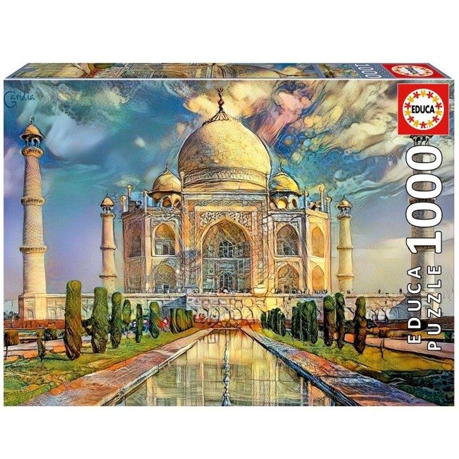 Educa - 1000 pcs - Taj Mahal Puzzle (80-19613)