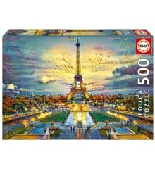 Educa - 500 pcs - Eiffel Tower puzzle (80-19621)