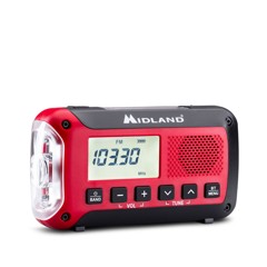 Midland - Nödradio & Powerbank ER250BT med Bluetooth