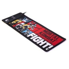 Numskull Mortal Kombat - Oversize Gaming Mat & Mobile Charger