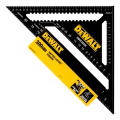 DeWalt Winkeldreieck Speed Square, aus Aluminium, 300mm (11,81 Zoll), mit Anschlag