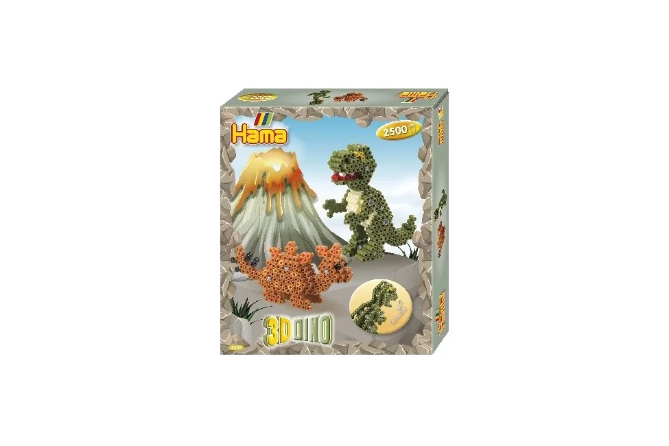 Hama - Midi gift box 3D Dino (383250)