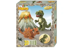 Hama - Midi gift box 3D Dino (383250)