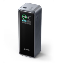 Anker - Prime 27650mAh Power Bank (250W), Svart