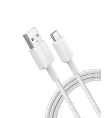 Anker - 322 USB-A til USB-C Kabel - 90 cm - Hvid