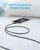 Anker - 322 USB-A til USB-C Kabel Nylon - 1.8 Meter - Sort thumbnail-3