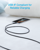 Anker - 322 USB-A til USB-C Kabel Nylon, 1,8M, Hvid thumbnail-3