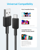 Anker - 322 USB-A auf USB-C Kabel Nylon, 1,8M, Weiß thumbnail-5