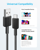 Anker - 322 USB-A til USB-C Kabel Nylon - 1.8 Meter - Hvid thumbnail-5