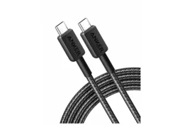 Anker - 310 USB-C naar USB-C Kabel (1,8M, 240W Gevlochten), Zwart