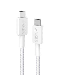 Anker - 322 USB-C naar USB-C kabel (0,9M gevlochten) 60W