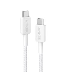 Anker - 322 USB-C til USB-C kabel (0,9M flettet) 60W