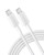 Anker - 322 USB-C zu USB-C Kabel Nylon, 1,8M, Weiß thumbnail-1